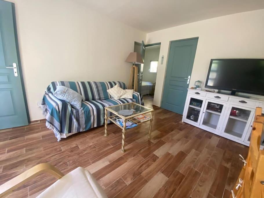 A L'Ombre Du Figuier ! Maisonnette Jardin / Parking / Proche Mer 弗龙蒂尼昂 外观 照片